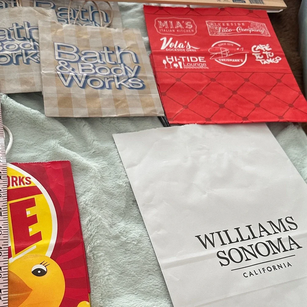 21 Assorted Empty Gift Bags
